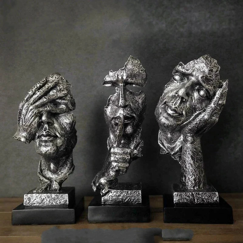 Artalife Modern face Sculpture